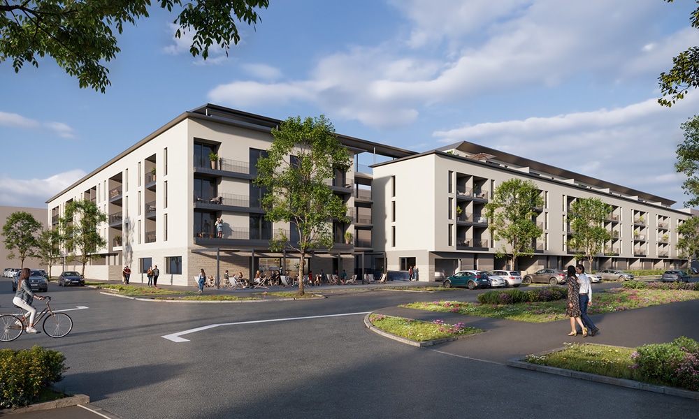 Thumb Auer.One - Neubauprojekt in Klagenfurt - Mietwohnungen in bester Lage - Titelbild © Telegram71