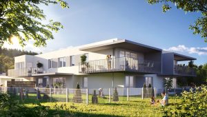 Visualisierung Wohnprojekt St. Martin