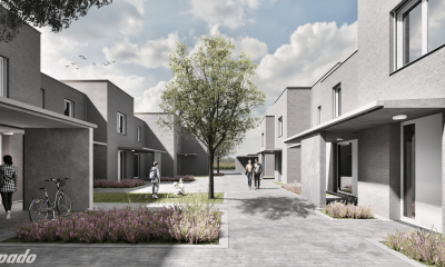 Rendering Reihenhäuser Dieselgasse Klagenfurt